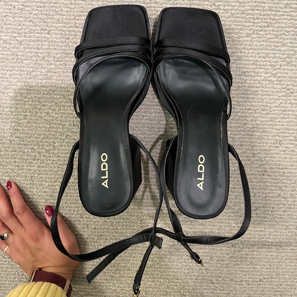 Aldo Strappy Platform Heels - Picture 6 of 6